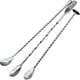 thumbnail image 1 of 3 Pcs Extra Long Stainless Steel Mixing Spoons with Spiral Pattern, Bar Tools for Cocktail Shaker & Bartending, 1 of 5