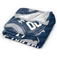 thumbnail image 2 of Custom Dallas Blanket Gifts for Men Women Personalized Fans Add Name and Number Throw Blankets, 30" X 40",40" X 50", 50" X 60", 60" X 80", 2 of 6
