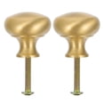 thumbnail image 3 of WHAMVOX 2pcs Brass Furniture Handle Drawer Wardrobe Door Knob Handle Pulls Handles, 3 of 8