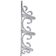 thumbnail image 3 of CRL LB124 Clear Lucite 3-Shelf Decorative Multi-Shelf Brackets Pair, 3 of 3