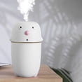 thumbnail image 3 of Humidificador de niebla fría USB con luz , difusor de aceite de aroma blanco Zulema Mini humidificador de aire, 3 of 8