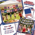thumbnail image 3 of 4th of July Banner Decorations, Red White Blue Hanging Bunting Flags for Independence Day, Memorial Day and Patriotic Party,July 4th Decorations, 3 of 6