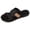 A Black, variant on Sandals for Women Wide Width Open Toe Slip On Beach Sandal Comfortable Mesh Slide Orthopedic Walking Shoes Black Size 8.5
