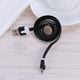 thumbnail image 5 of Cable de carga rápida para Android, duradero, plano, micro USB, de sincronización rápida, para tableta, teléfono inteligente, teléfono celular, reproductor de MP3 (negro), 5 of 7