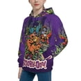 thumbnail image 4 of Scooby-Doo Kids Hoodie 3D Print Pullover Hooded Long Sleeve Sweatshirts Tops Blouse with Pocket for Boys Girls, 4 of 8