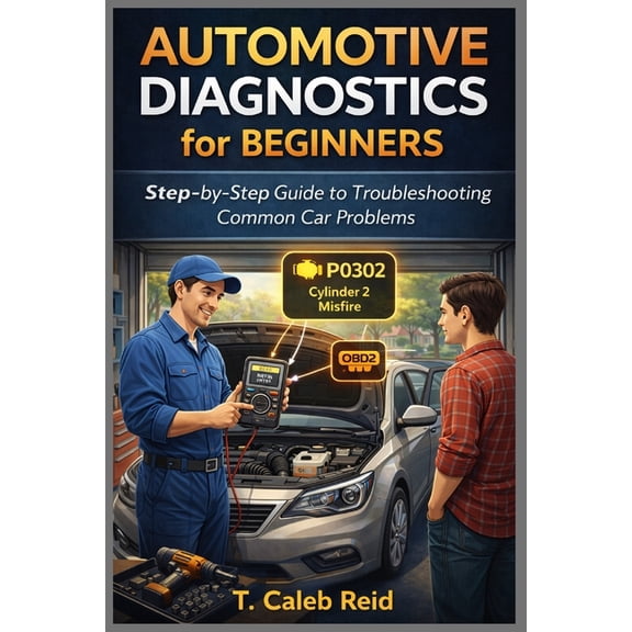 AUTOMOTIVE DIAGNOSTICS for BEGINNERS: Step-by-Step Guide to Troubleshooting Common Car Problems, (Paperback)