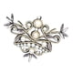 thumbnail image 1 of Clips para zapatos con diamantes de imitación, flores para novias, clips para zapatos con cuentas, hebilla para colgar Tipo D, 1 of 8