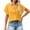 407Orange, variant on Clothing 2025 Womens Casual Short Sleeve Button Down Shirts Summer Plain Top Blouses with Pockets Womens Short Sleeve Button Down Shirts Official Collar Blouse Basic Simple Dress Shirt