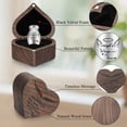 thumbnail image 5 of XIUDA Small Keepsake Urns for Human Ashes Angle Shaped Box Mini Cremation Urns for Women Men 1.2 Inches Memorial Funeral Urn-Angel's Wing Carry You Home, 5 of 8