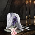 thumbnail image 4 of Fantasma decapitado que camina, iluminado y activado por voz, decoración para fiestas de terror, para patio, porche, exterior e interior, de cloruro de polivinilo morado. Juguete para gatear., 4 of 6