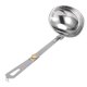 thumbnail image 1 of Cucharón de sopa cuchara compacta de acero inoxidable antideslizante para barbacoa y camping ANGGREK Otros, 1 of 8
