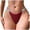 Wine, variant on Silver Ribbon T-Shorts Fashion Thongs for Women Panties for Women Underwear
