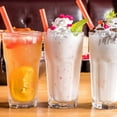 thumbnail image 5 of 100 Pack Extra Wide Jumbo Smoothie Straws, 9.45 Inch Milkshake Boba Disposable Straws in Assorted Bright Colors, 5 of 7
