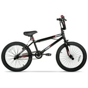 Hyper Bicycles 20 Boys Spinner BMX Bike, Children Ages 8-13, Black
