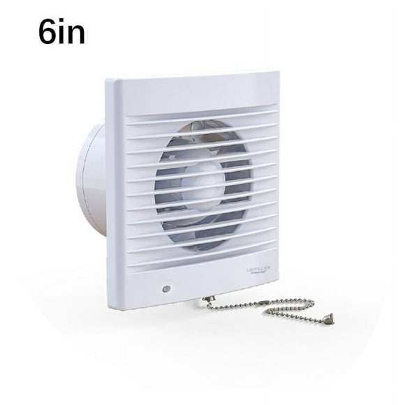Ventilation Extractor for Kitchen, Bathroom, and Garage, Low Energy Consumption Exhaust Fan with Quiet Operation, ABS Material Shell
