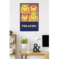 thumbnail image 2 of Pokémon: Pikachu Cutie Collection - Squares Wall Poster, 22.375" x 34", 2 of 4