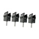 thumbnail image 4 of 4 hebillas para mesa de carrito plegable de camping, hebillas resistentes para carrito de jardín, color negro Forma redonda, 4 of 9