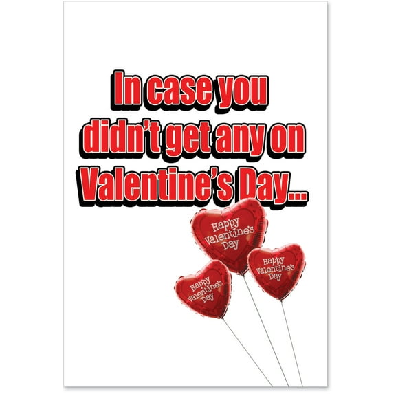 2186 Humor Valentine's Day Card 'Get Any Humor ' with Envelope by NobleWorks