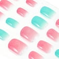 thumbnail image 4 of 5 cajas/120 piezas de uñas postizas para niños, uñas postizas con dibujos animados para niñas, 4 of 6