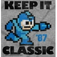 thumbnail image 2 of Mega Man Keep it Classic 80s Gaming Long Sleeve TShirt Men Women Brisco Brands S, 2 of 6