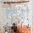 thumbnail image 7 of 18pcs Christmas Tree Decoration Crystal Ornaments - Hanging Acrylic Christmas Snowflake Icicle Drop Crystal Ornaments for Xmas Tree Winter New Year Party Supplies, 7 of 7