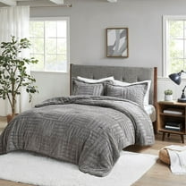 King/Cal King Fur Down Alternative Comforter Mini Set