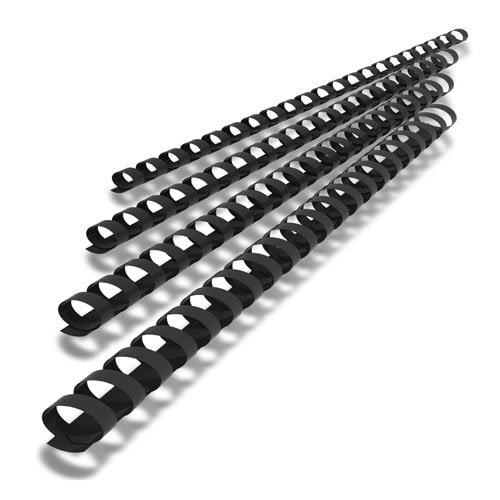Royal Sovereign Plastic Binding Comb 3/8 Black (25 Pack) (RSUP010ROB025)