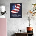thumbnail image 3 of Sikiie Memorial Day Print Canvas Decorative Hanging Painting, Anti-shrinkage Hanging Frame, Suitable for Home, Office Wall Decorations, 3 of 6