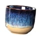 thumbnail image 5 of Tazas de cerámica para espresso de 150 ml, taza de sake artesanal, taza de té Kung Fu y yerba mate Azul oscuro, 5 of 9