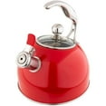 thumbnail image 2 of Viking 400189339RC 2.6-Quart Red Stainless Steel Tea Kettle, 2 of 7