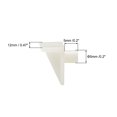 thumbnail image 2 of Unique Bargains Plastic Shelf Support Peg,5mm Cabinet Shelf Clip,Shelf Bracket Hoder Peg,100pcs, 2 of 3