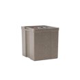 thumbnail image 3 of Suncast Foam Cooler Insert – 8 Qt Insulated Container for Outdoor Entertainment Bar  - Silver, 3 of 3