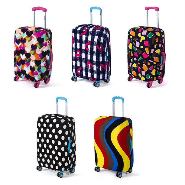 24'' Luggage Cover Trolley Case Protective Dustproof Elastic Cover Protector Travel Accessories