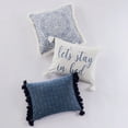 thumbnail image 2 of Levtex Home - Bennett - Decorative Pillow (14 x 18in.) - Blue Tassel - Shades of Blue, 2 of 3