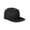 Black/ Black, variant on Big Accessories BA539 Flat Bill Sport Cap - Black Red