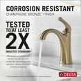 thumbnail image 3 of Delta Arvo Single-Handle Centerset Bathroom Faucet - 15840LF-CZ - Champagne Bronze, 3 of 7