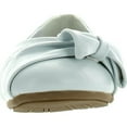 thumbnail image 3 of Little Angel Girls Teshi-400E Bow Decor Ballet Loafer Flat, 3 of 4