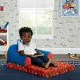 thumbnail image 2 of Cars Cozee Buddy Flip-Out Chair by Delta Children, Blue, 2 of 9