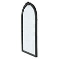 thumbnail image 6 of Gzxs Traditional Arch Mirror, 23"x42", Black, Baroque Inspired Wall Decor, 6 of 7