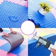 thumbnail image 4 of Circle Rugs for Living Room Mat Anti Protective Puzzle Floor Tiles with Edges Gym Flooring Mats Non Slip Rubber Cushion for Underlay, 4 of 9