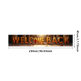 thumbnail image 2 of Miniature Welcome Back Banner with Heart Design Party Decoration Background Backdrop for Homecoming Parties Celebration Events Family Gatherings Photo Props, 2 of 7