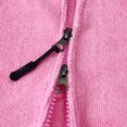 thumbnail image 5 of HOOMEUMY Men Fleece Night Robe Casual Hooded Pocket Zipper Long Sleeves Bathrobe Night Robe for Comfortable and Warmth, 5 of 6