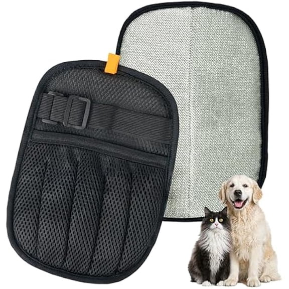 Pet Hair Removal Glove - Adjustable Magic Brush Pet Hair - Dog Cat Hair Remover