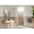 thumbnail image 4 of Glass Warehouse Ghf-37.75 Stellar 78" High X 37-3/4" Wide Hinged Frameless Shower Door -, 4 of 7