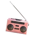 thumbnail image 4 of perfecl Modelo De Radio Manualidades Decoración para Hogar Artesanías de radio vintage Rosado, 4 of 6
