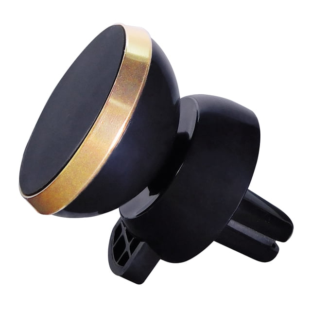 Soporte magnético de celular para ventilador de coche Sivivi SA926 Dorado 3 pz