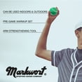 thumbnail image 4 of Markwort 9-Inch Leather Cover Weighted Baseball Training Set (1 each 7oz, 8oz, 9oz, 10oz, 11oz, 12oz), 4 of 4