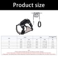 thumbnail image 5 of Dog Vest Adjustable Training Harness for Training Walking Reflective Belt for Large Small Dogs Rope Heavy Duty, 5 of 14