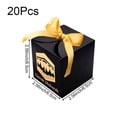 thumbnail image 7 of Jiibva 20Pcs Black Gold EID Moon Festival Candy Boxes Gift Packaging Eid Mubarak Gift Boxes For Muslim Party Decoration, 7 of 7