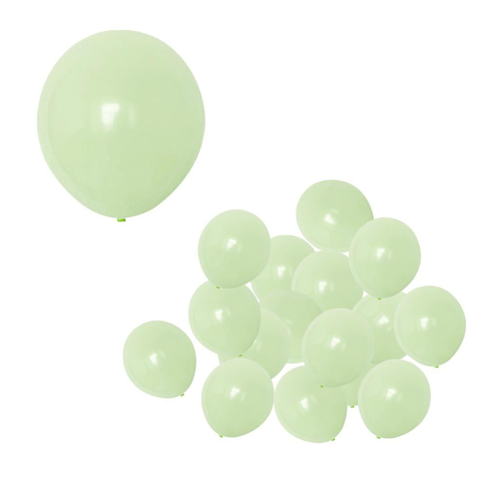 Balloon Garland Kit Frosted Mint Pistachio White Chrome Mint Green